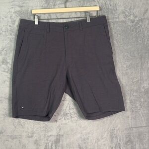 Linksoul Gray Blue Athletic Golf Shorts Size 36